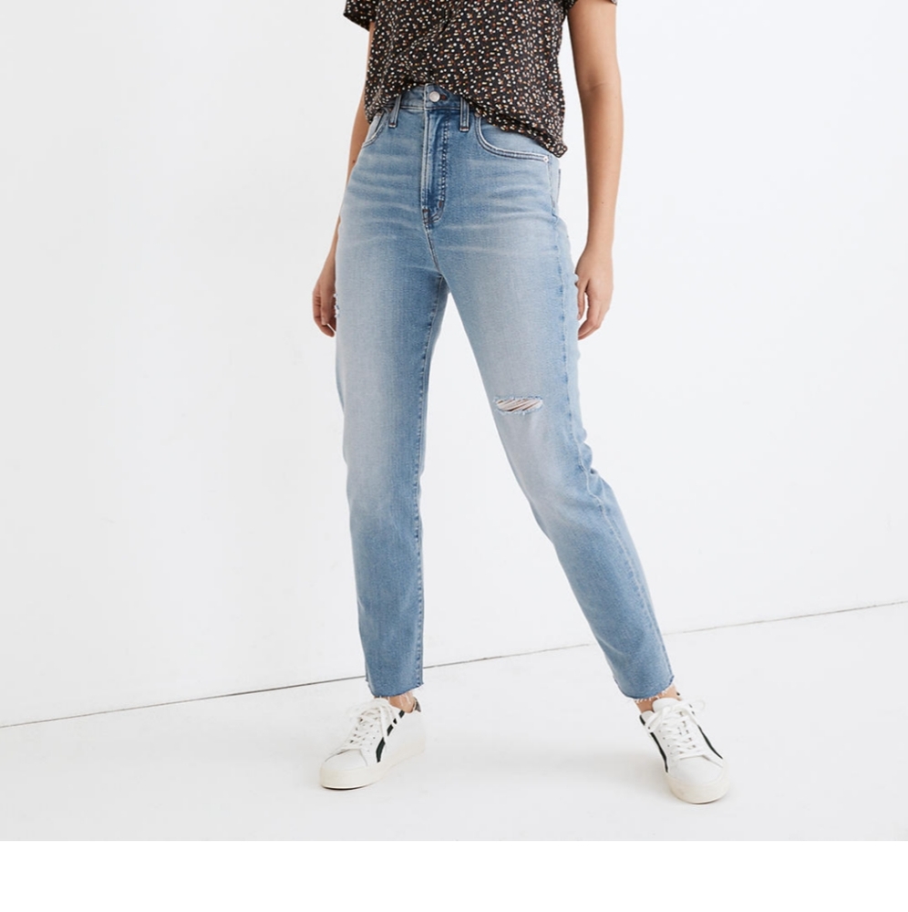 the tall curvy perfect vintage jean in coffey wash: worn-in edition